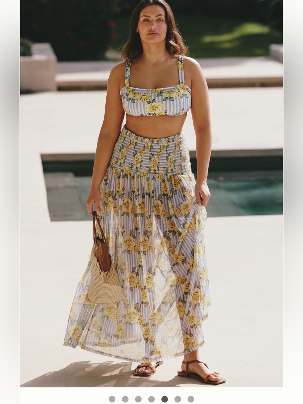 Anthropologie Hutch Ravi Maxi Skirt Size 2X NWT